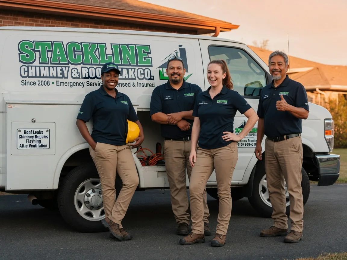 Chimney flashing repair company in Rutherford, CA